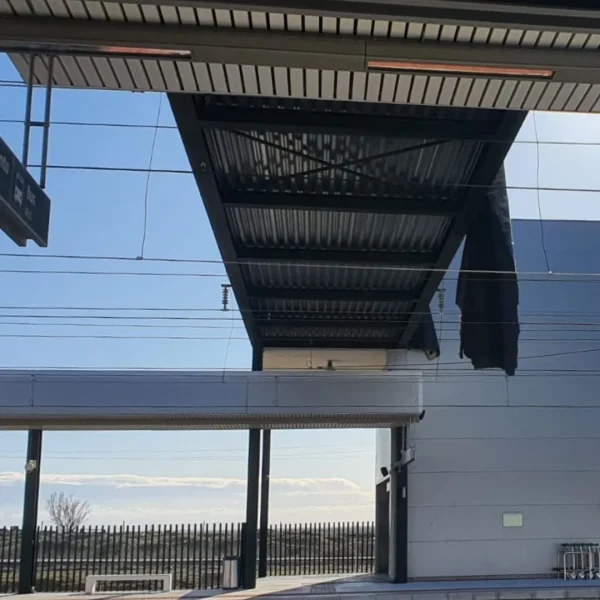 Pasarela Estación AVE Exterior Medina del Campo